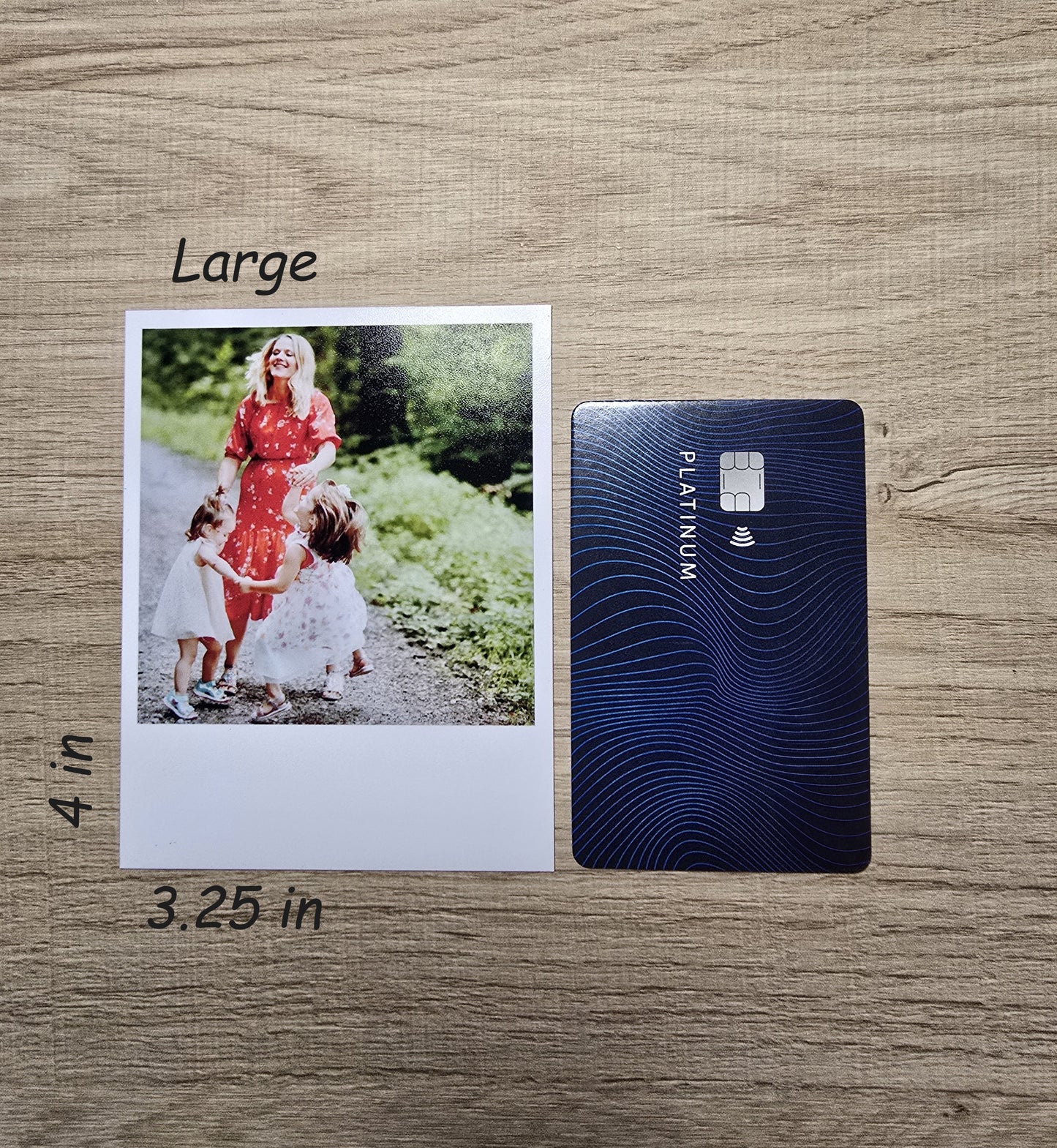 Retro Custom Picture Magnets - 3.25 x 4 (Large)